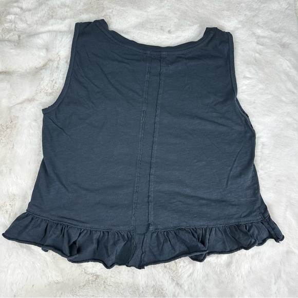 Free People Ruffled Hem Tank Top - Picture 2 of 4